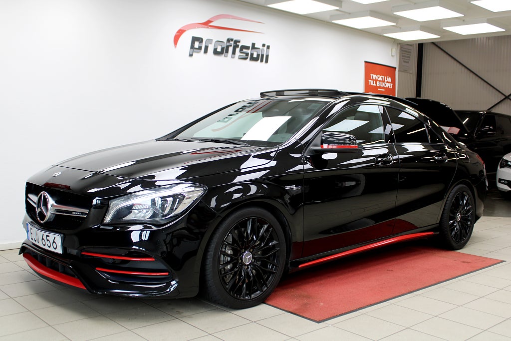 Mercedes-Benz AMG CLA 45 4MATIC Coupé Euro 6-Bak kamera Navi