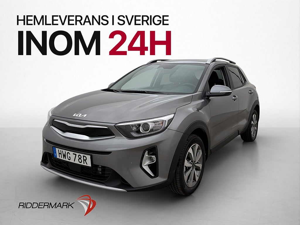 Kia Stonic 1.0 100hk Advance Kamera Navi CarPlay Rattvärme