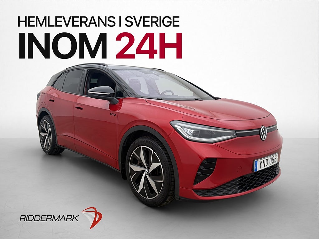 Volkswagen ID.4 GTX 77.4 kWH 4M Värmare Drag Moms Navi