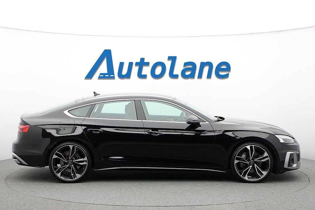 Audi A5 Sportback 45 TFSI quattro, S line, Matrix, 20" 265hk