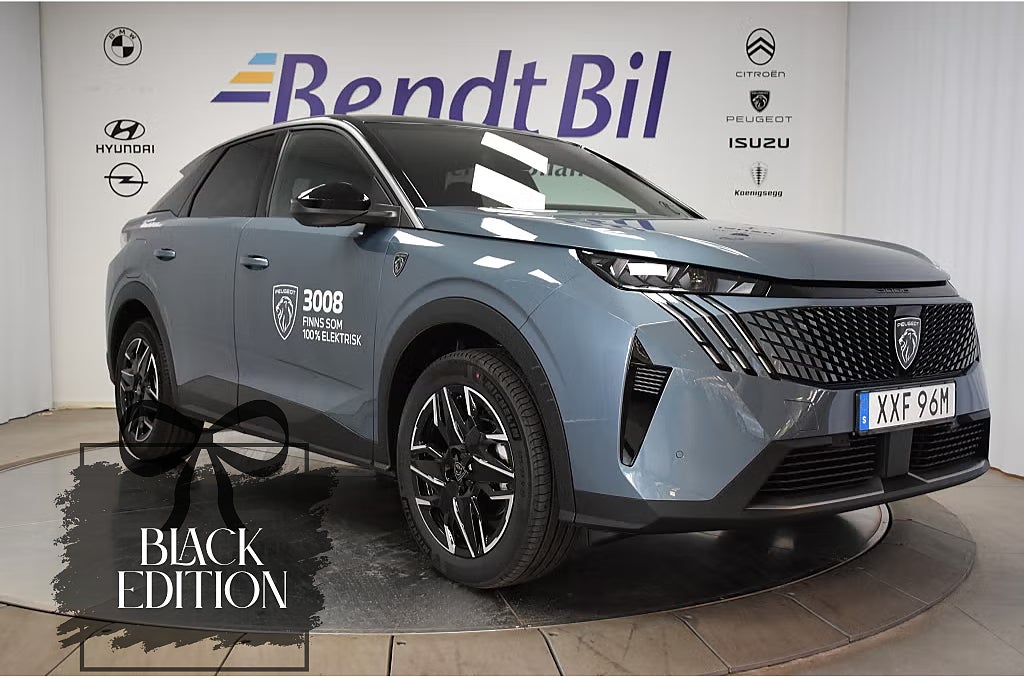 Peugeot 3008 Hybrid BLACK EDITION, Begränsad kampanj 