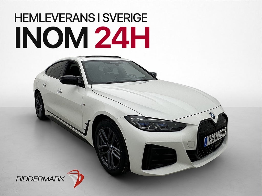 BMW i4 M50 xDrive Gran Coupé Supercharged  H/K Drag MOMS