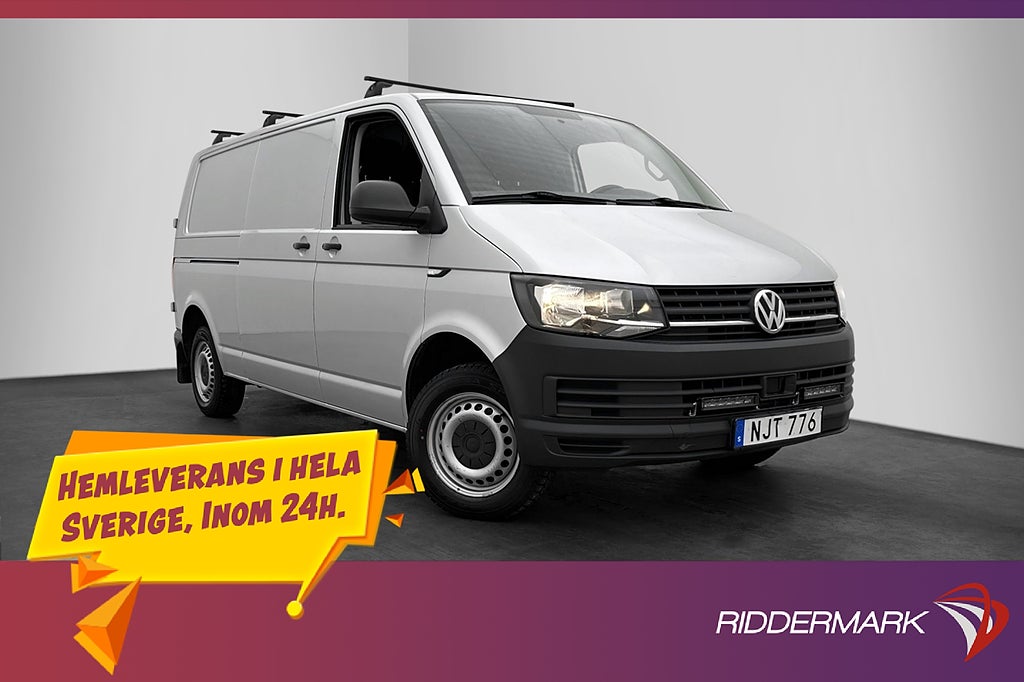 Volkswagen Transporter L2 2.0TDI Värmare Drag CARPLAY MOMS