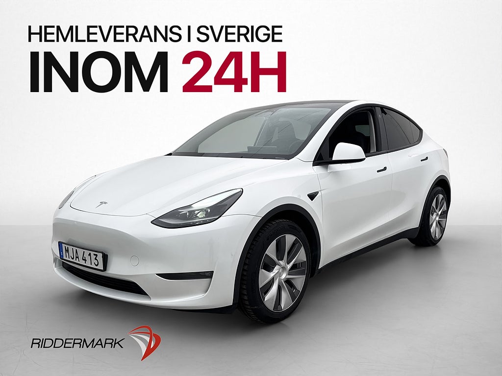 Tesla Model Y Long Range AWD Autopilot Svensksåld