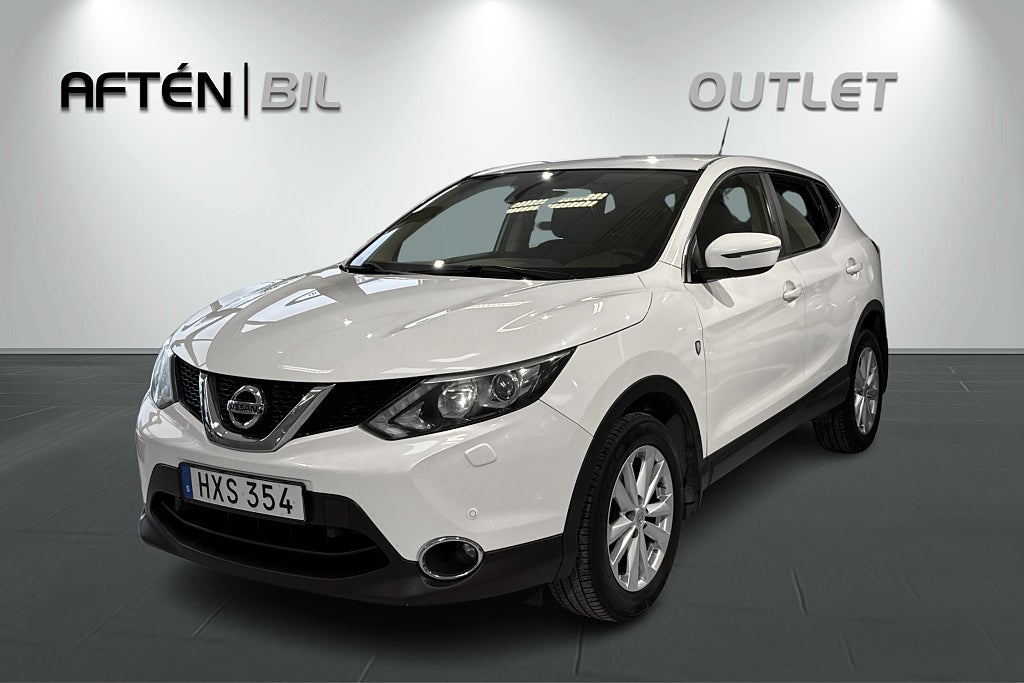 Nissan Qashqai 1.5 dCi Acenta 110HK|M-värm|Drag|B-kam|GPS|Kamrem bytt|