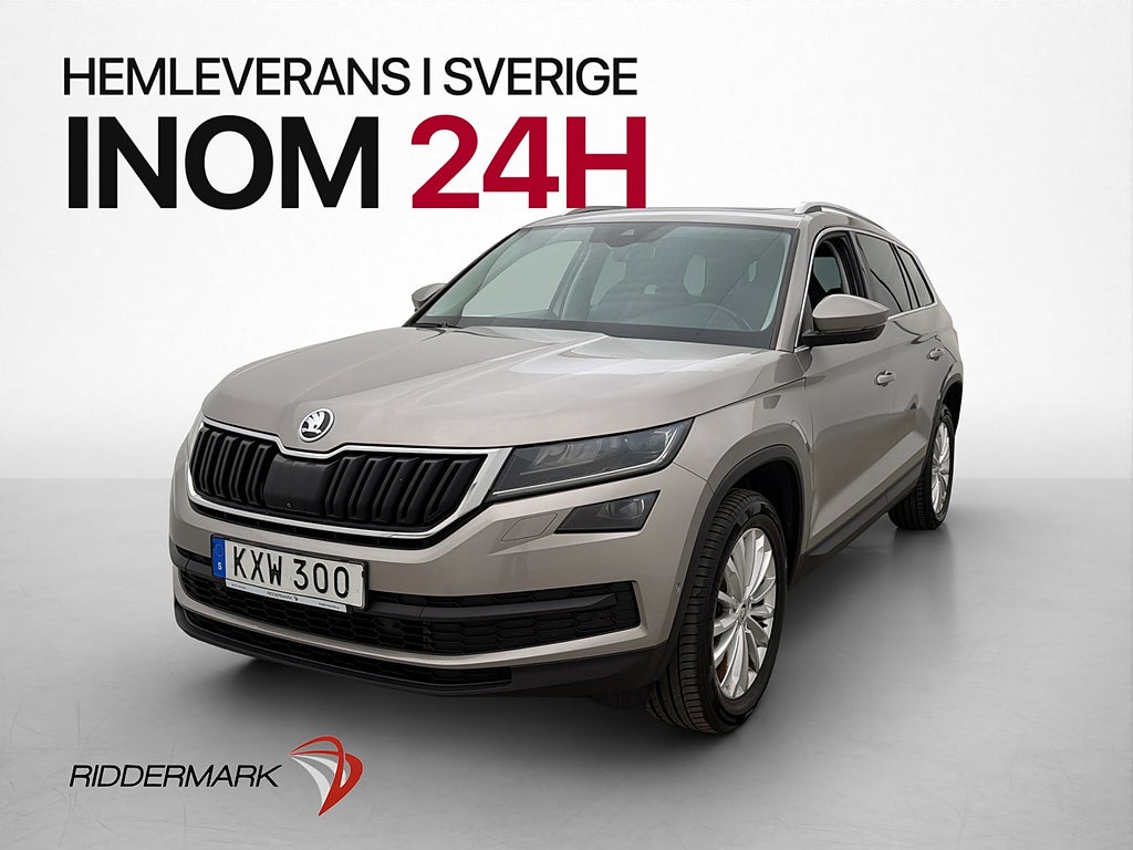 Skoda Kodiaq TDI 4x4 190hk Businessline Pano Canton 7-Sits