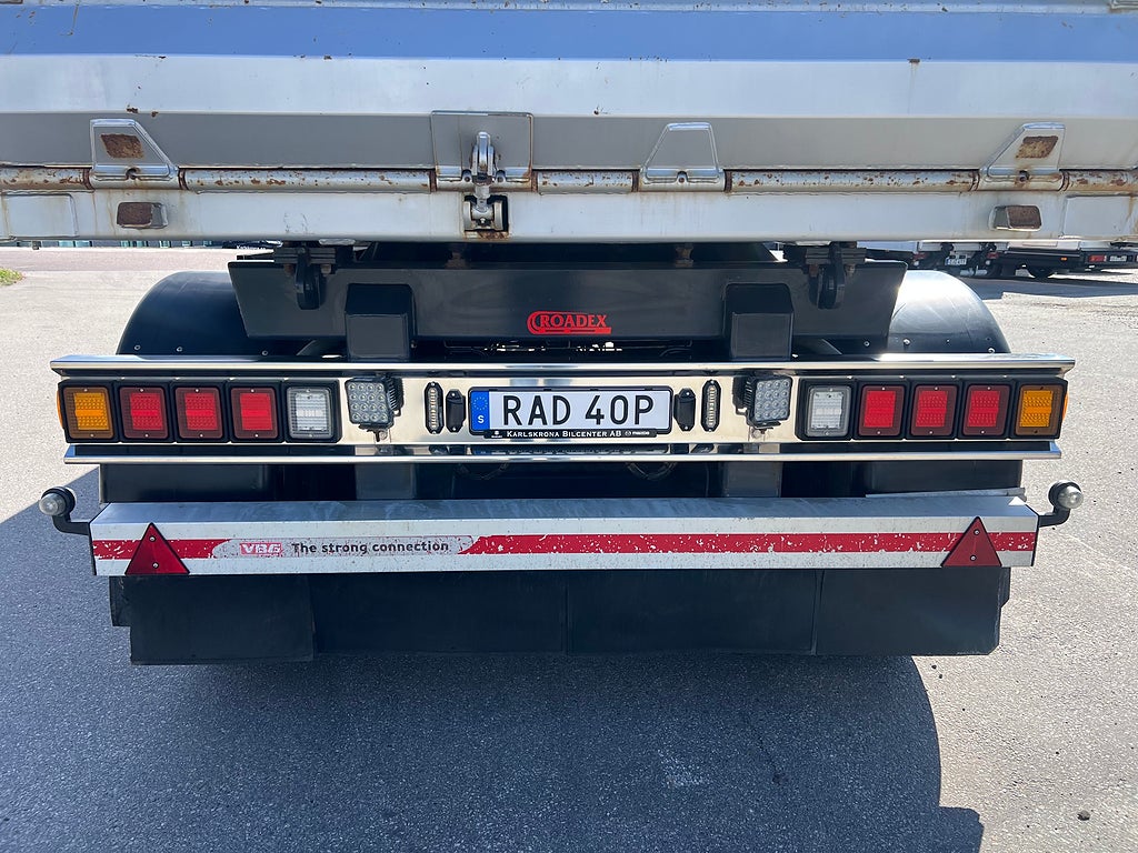 Övriga Roadex 3 Axlad tippvagn,
