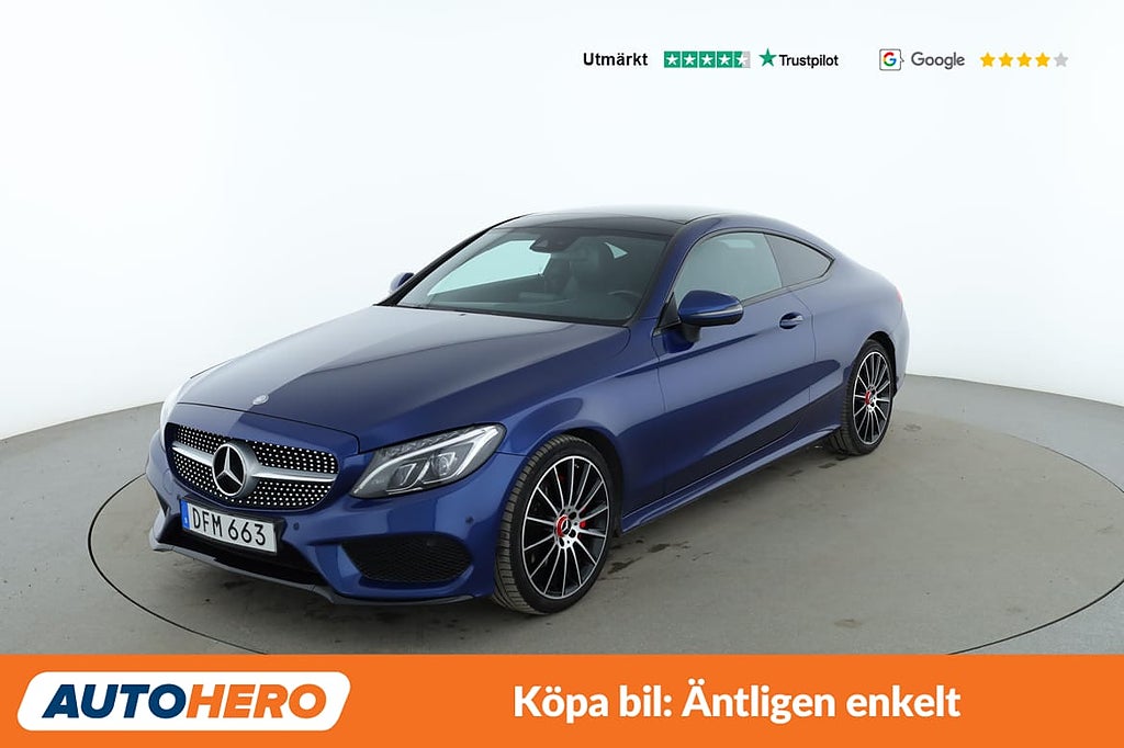 Mercedes-Benz C 180 Coupé AMG Line / Panorama, Burmester, GPS