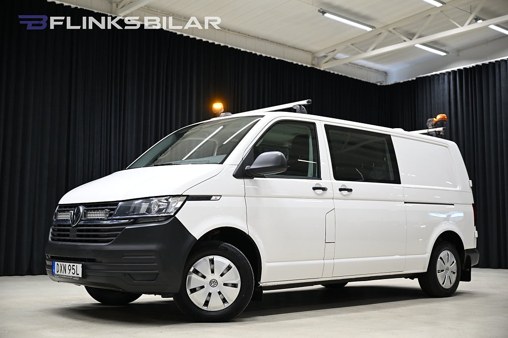 Volkswagen Transporter 4Motion 150HK Dubbelhytt|Inredd|Leasbar|EnÄgare|SeUtr!!