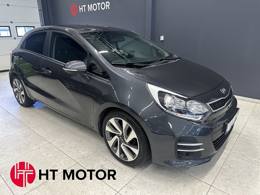 Kia Rio 5-dörrar 1.2 CVVT/B-Kamera/NAV/Motor & Kupe-Värmare
