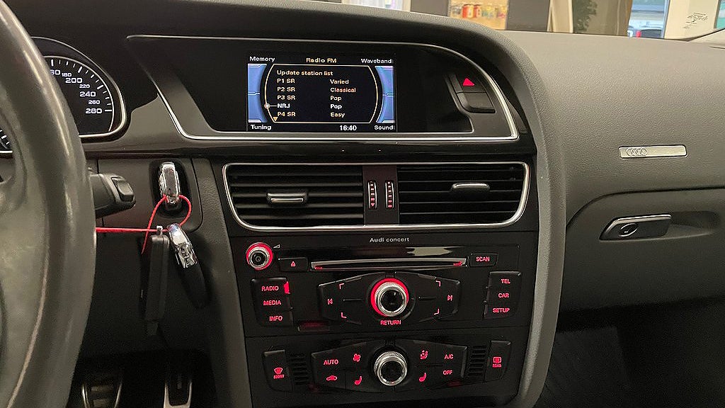 En Audi A5 2.0 TDI från 2015 med S-Linepaketet. 