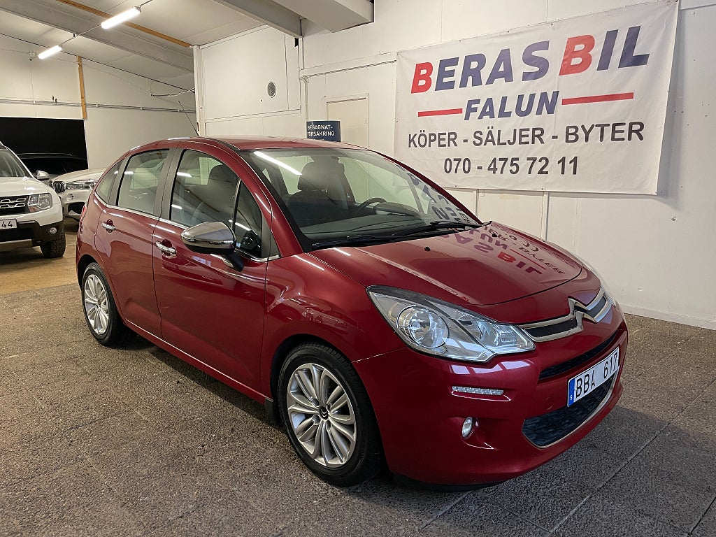 Citroën C3 1.2 PureTech VTi 82/Dragkrok/AUX/USB