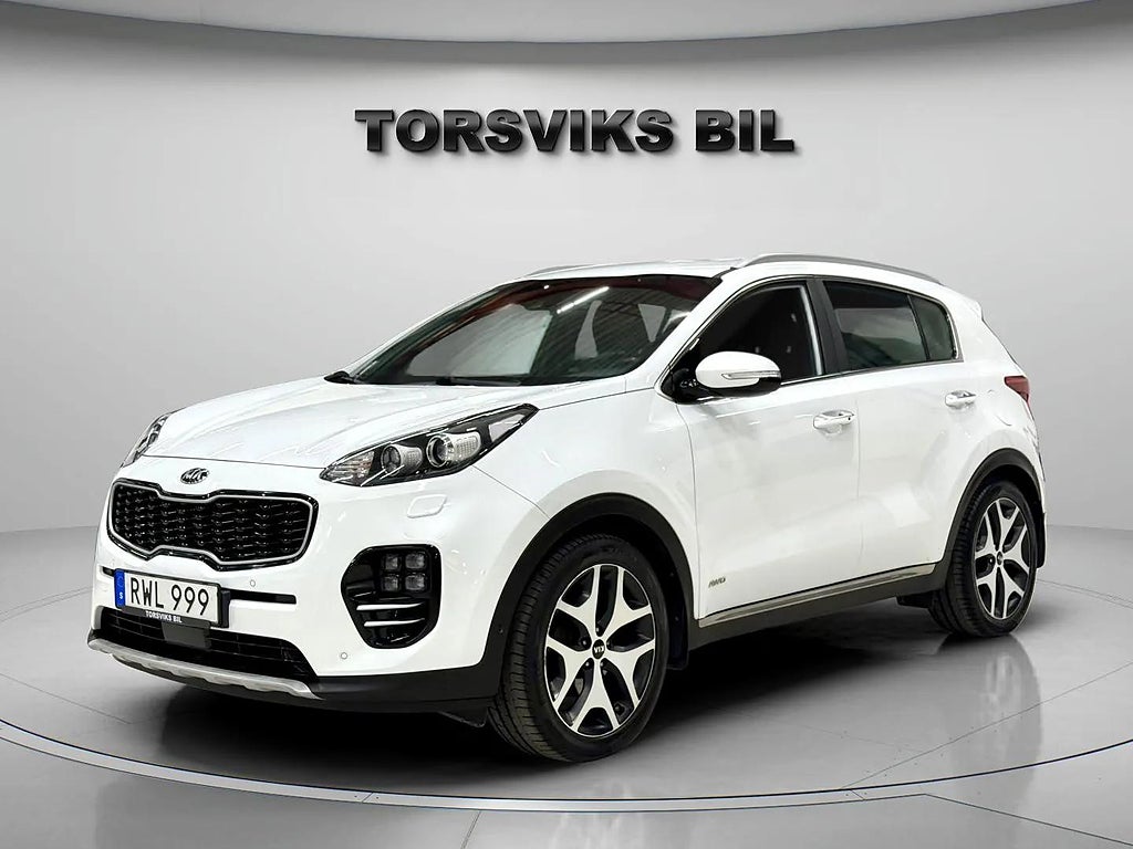Kia Sportage 1.6 T-GDI AWD GT-Line 1 Ägare V-Hjul Full servad