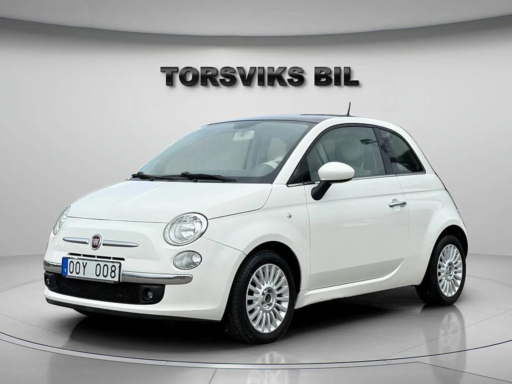 Fiat 500 1.2 8V Lounge Panorama 2 Ägare V-Hjul - miniatyr 2