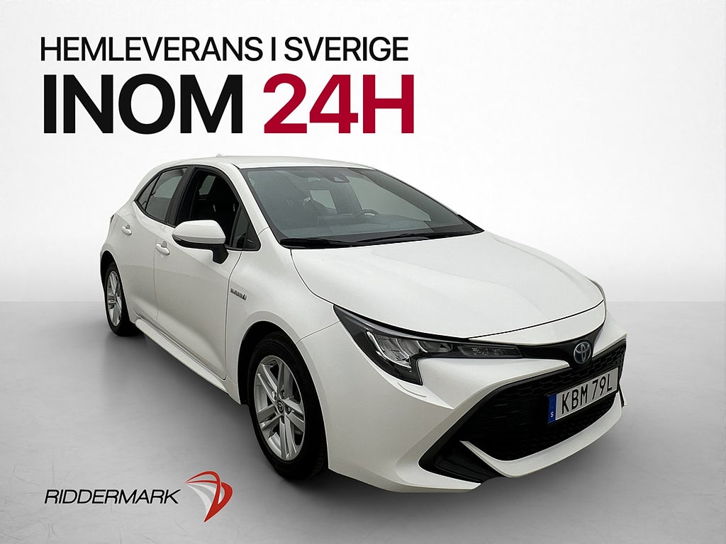 Toyota Corolla Hybrid Active M&K-Värmare Kamera CarPlay
