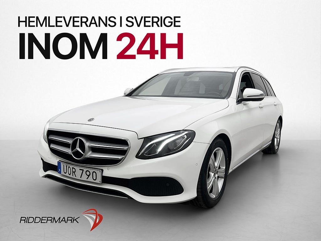 Mercedes-Benz E 200d T Avantgarde Kamera Halvskinn Navi Drag