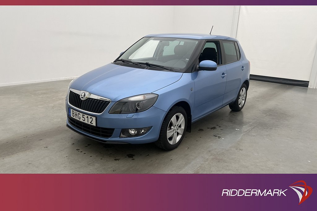 Skoda Fabia 1.2 TSI 86hk Ambition En-Brukare Farthållare