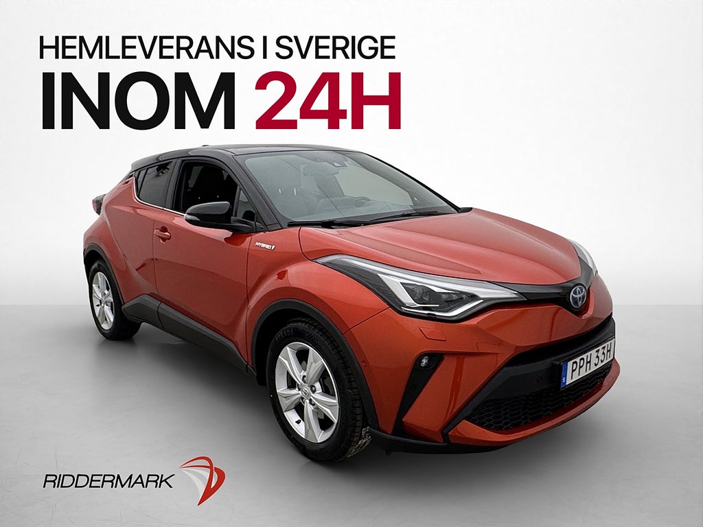 Toyota C-HR Hybrid 184hk Launch Edition JBL Kamera HalvSkinn