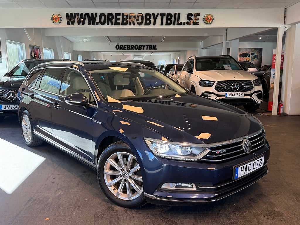 Volkswagen Passat Sportscombi 2.0 TDI DSG BMT 4Motion GT Drag Värmare 