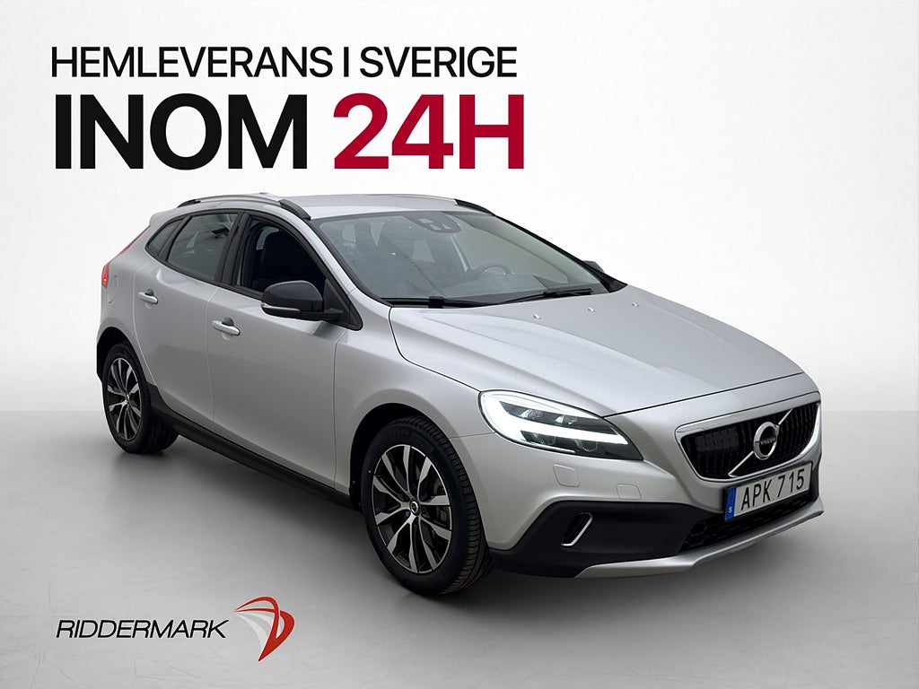 Volvo V40 Cross Country T3 Momentum Värmare Kamera Navi BLIS