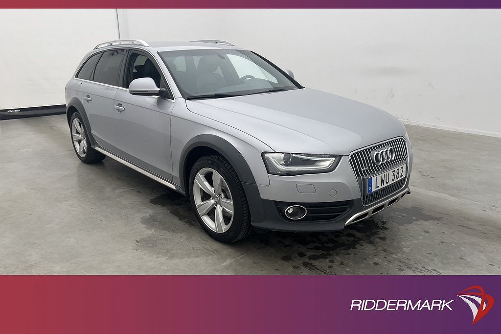 Audi A4 allroad Q TDI 190hk Sport Edt Värmare Sensorer Drag