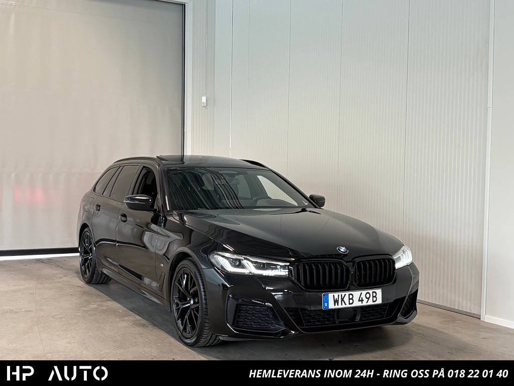 BMW 520d xDrive M-Sport Drag D-Värm Pano H/K Elstolar 360° Skinn