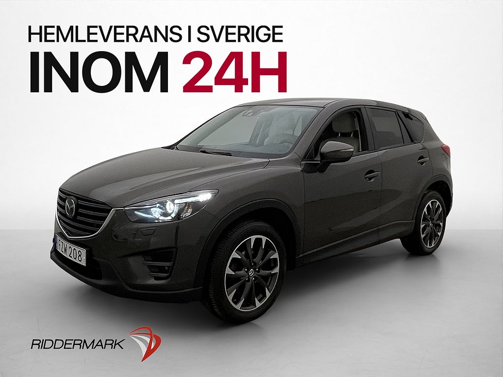 Mazda CX-5 2.5 192hk AWD Optimum BOSE Kamera Skinn
