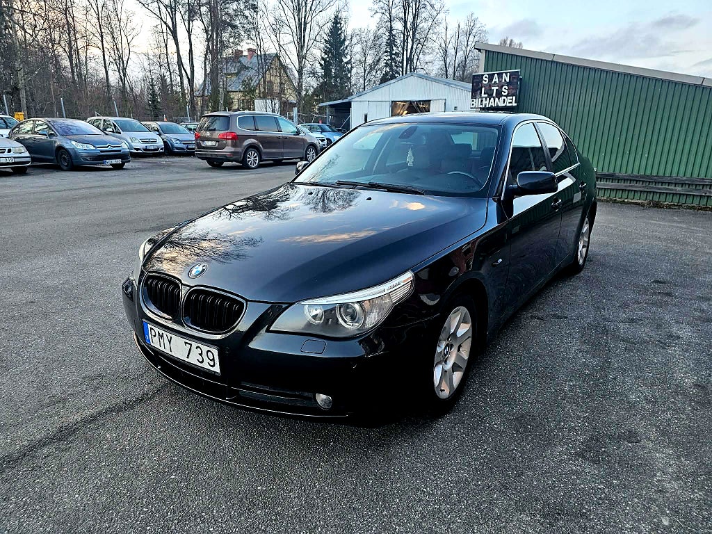 BMW 523 i Sedan Euro 4 Ny servad Drag 