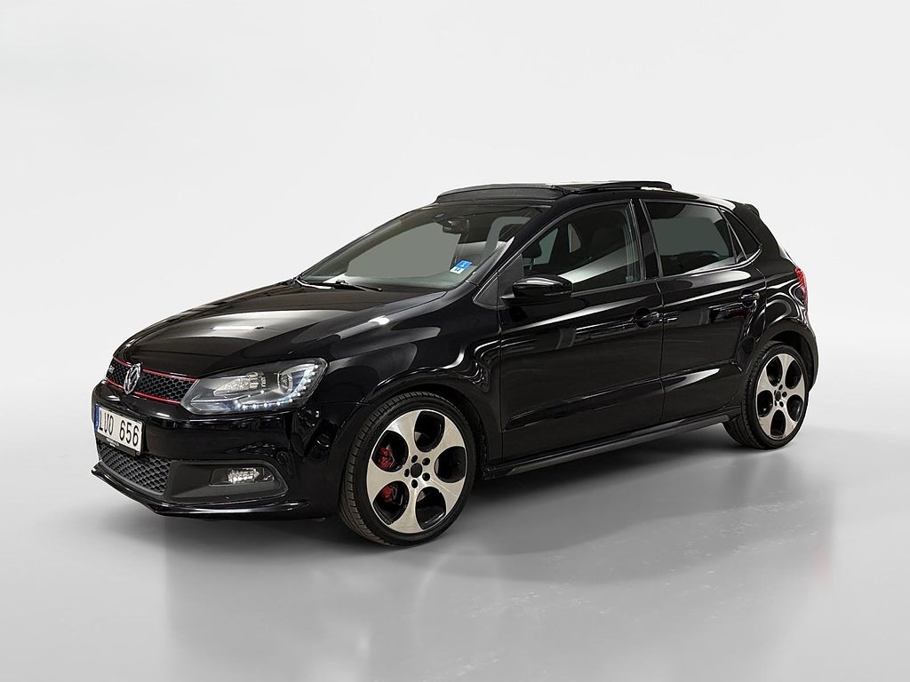 Volkswagen Polo 5-dörrars GTI 1.4 TSI DSG, Panorama, Xenon, Nybes, Nyserv 