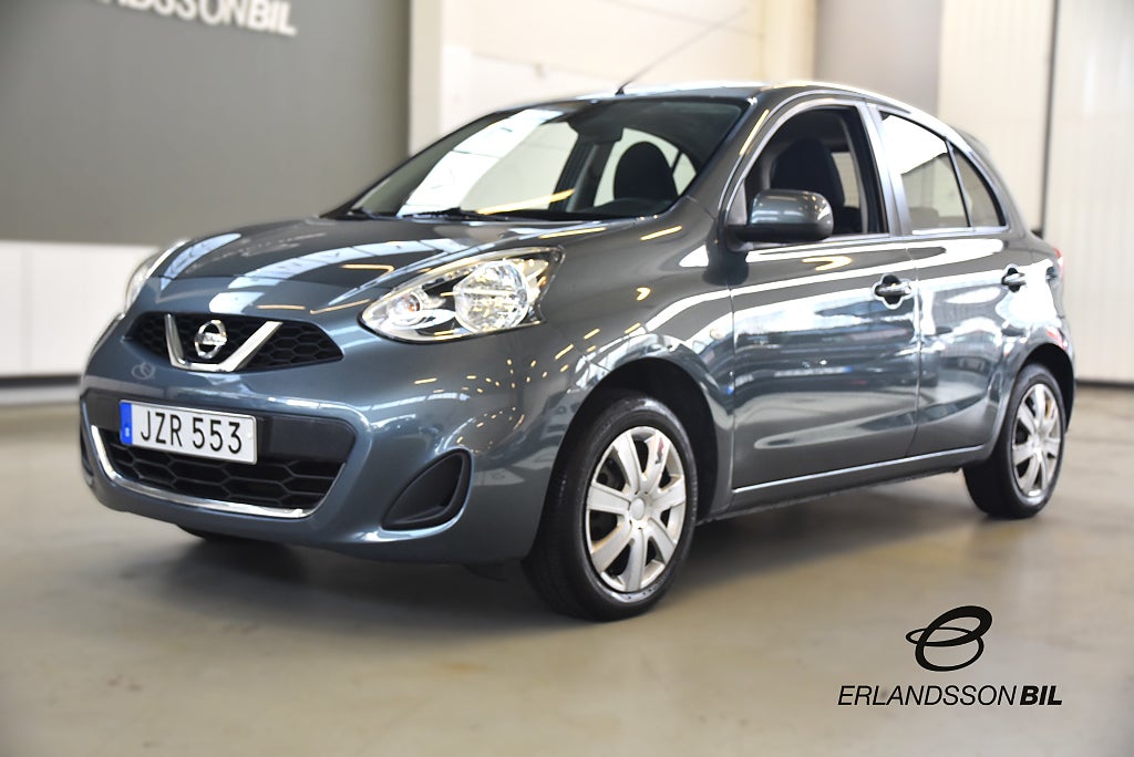 Nissan Micra 1.2 CVT Euro 6 NYSERVAD FARTHÅLLARE 