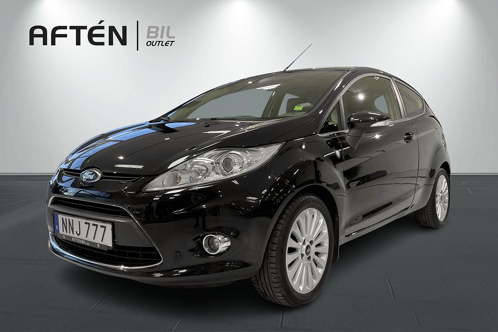 Ford Fiesta 3-dörrar 1.25 Titanium Aux/Skinn/Kupe-uttag