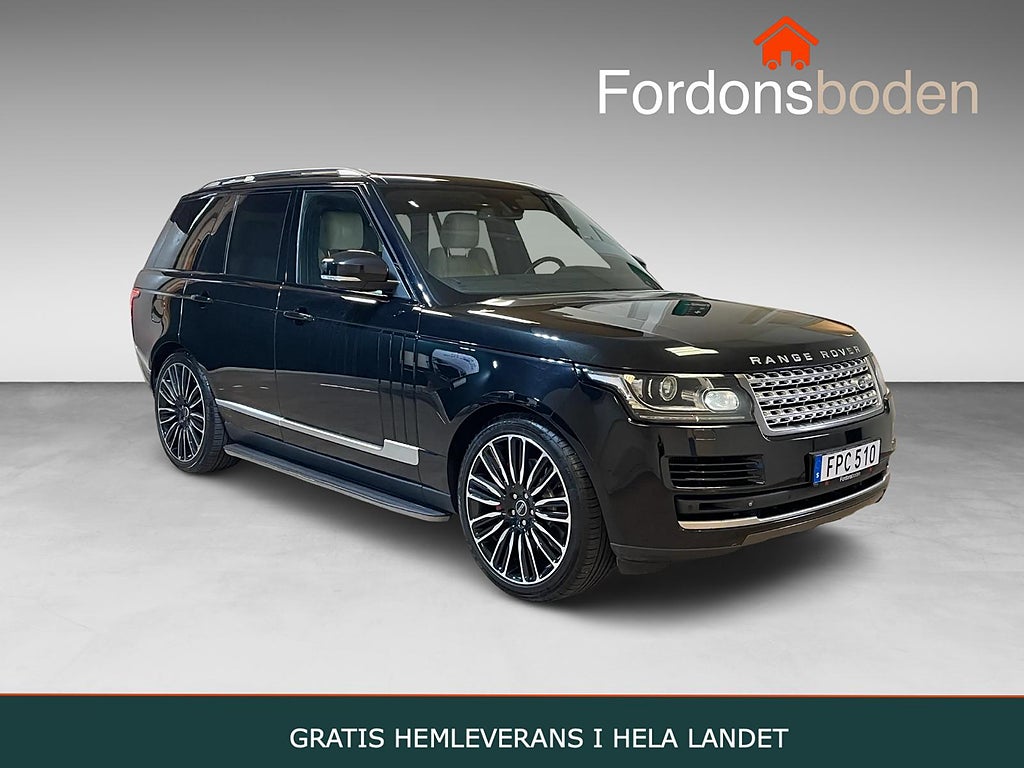 Land Rover Range Rover 3.0 TDV6 4WD Värmare Meridian Keyless Navi Drag 258hk