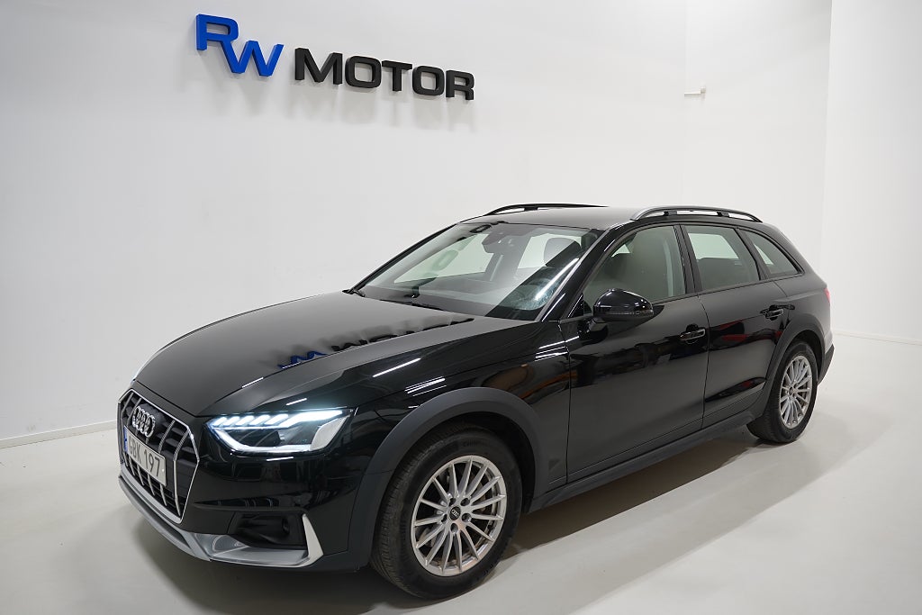 Audi A4 Allroad Quattro 40 TDI 204hk D-värm Drag Matrix Carplay