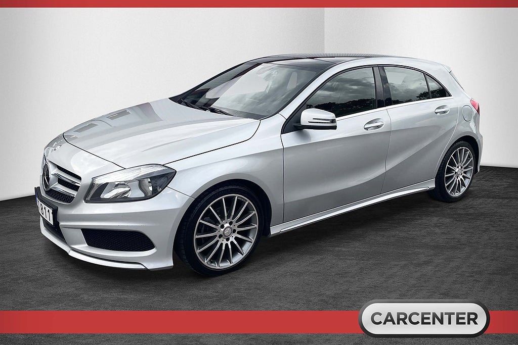 Mercedes-Benz A 180 AMG Line Euro 6/Pano/B-kamera/Navi/Låg skatt