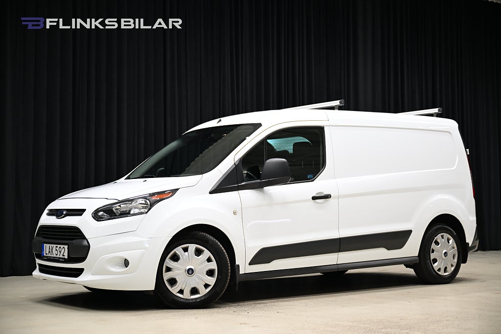 Ford Transit Connect Connect 100HK L2 Automat|Inredd|Drag|Värmare|Leasbar