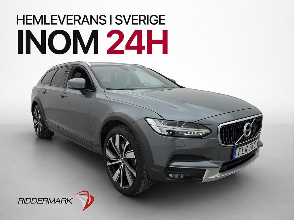 Volvo V90 Cross Country D4 190hk AWD Värmare H/K Kamera Drag