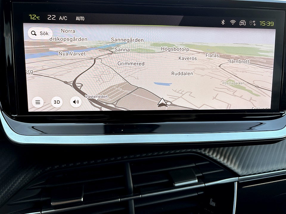 Bild på Peugeot 2008 GT 1.2 PT 130hk Aut B-KAMERA CARPLAY ELSTOL