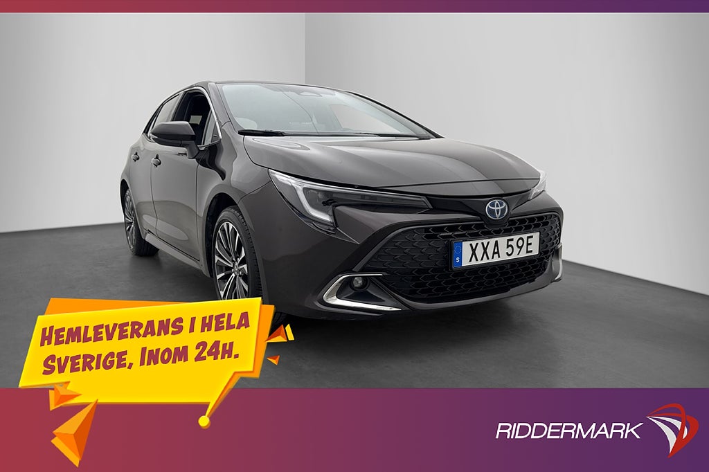 Toyota Corolla Hybrid Style Plus Värm Kamera Rattvärme MOMS