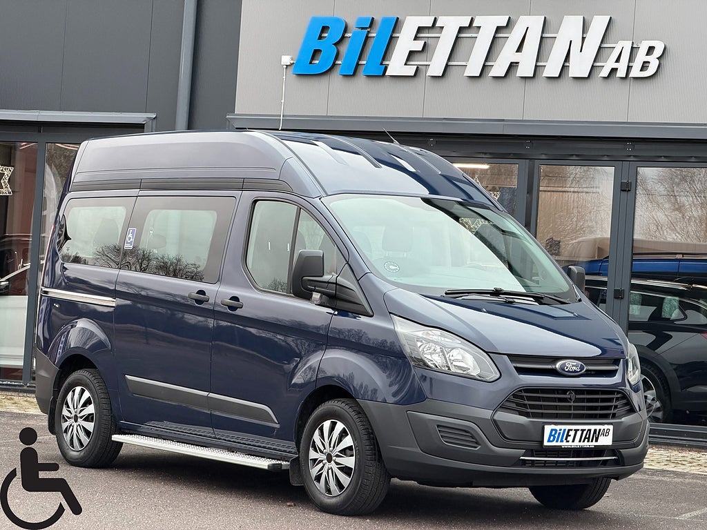 Ford Transit Custom 310 Kombi 2.0TDCi|Handikappanpassad|Lyft