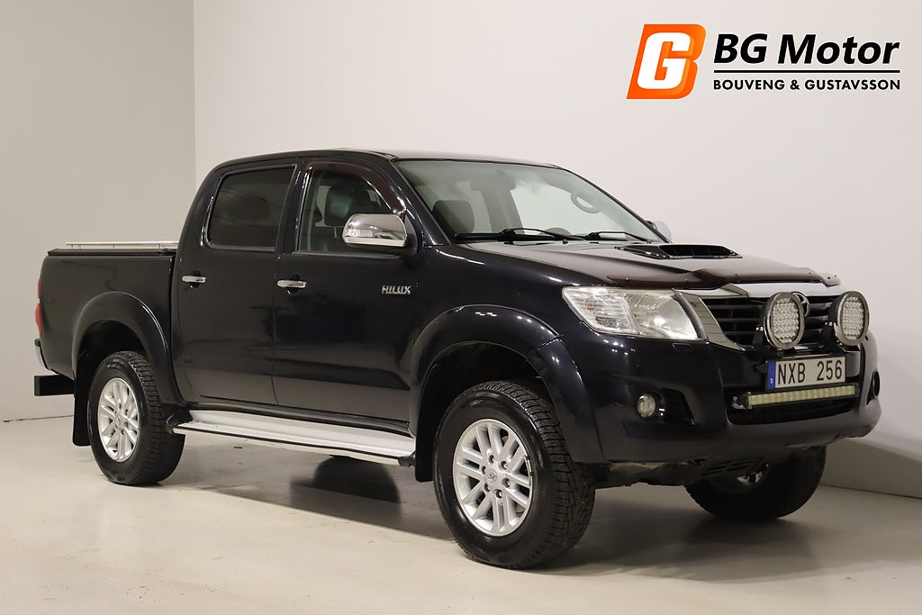 Toyota Hilux 3.0 171HK D-4D 4x4 Drag/M-Värm/Skinn/Välservad