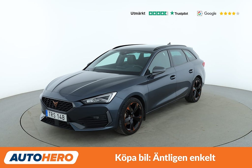 Cupra Leon Sportstourer 1.5 eTSI / CarPlay, Dragkrok, Rattvärme
