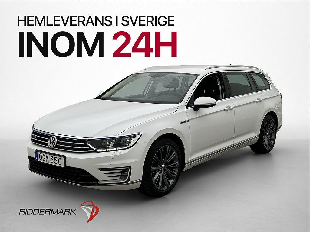 Volkswagen Passat GTE 1.4 TSI 218hk B-Kamera Drag P-Värmare