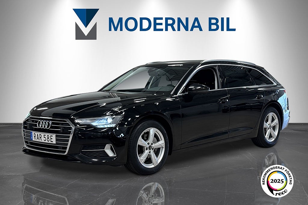 Audi A6 Avant 40 TDI 204hk quattro Moms Drag D-värm B-kam Adapt