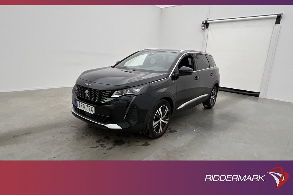 Peugeot 5008 PureTech 130hk GT 7-sits Värm Kamera Navi Drag