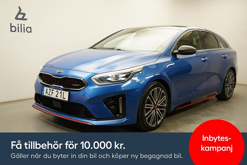 Kia ProCee'd GT Dragkrok, Taklucka