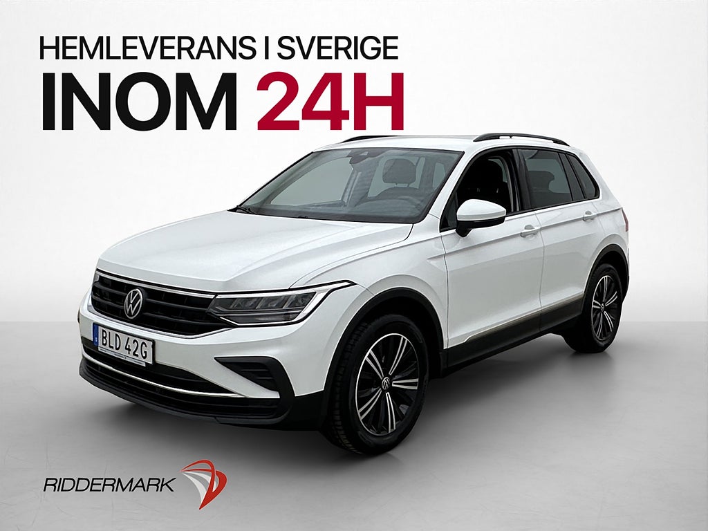 Volkswagen Tiguan 1.5 TSI Dragkrok CarPlay Kamera Värmare