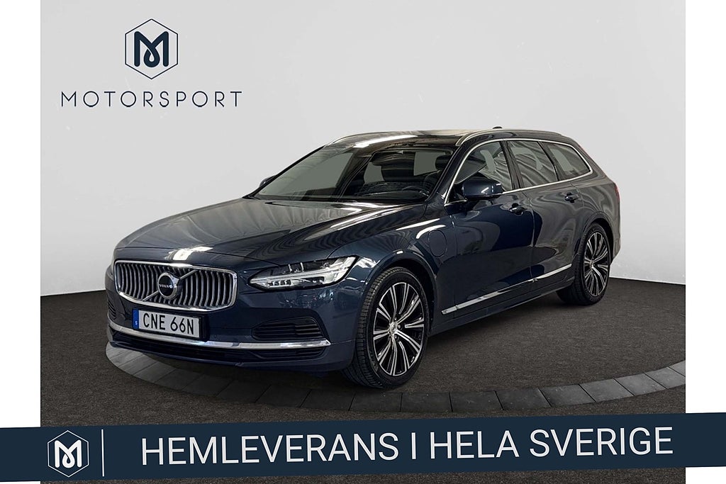 Volvo V90 Recharge T6 AWD Aut Plus Bright Drag Panorama Adp-fart