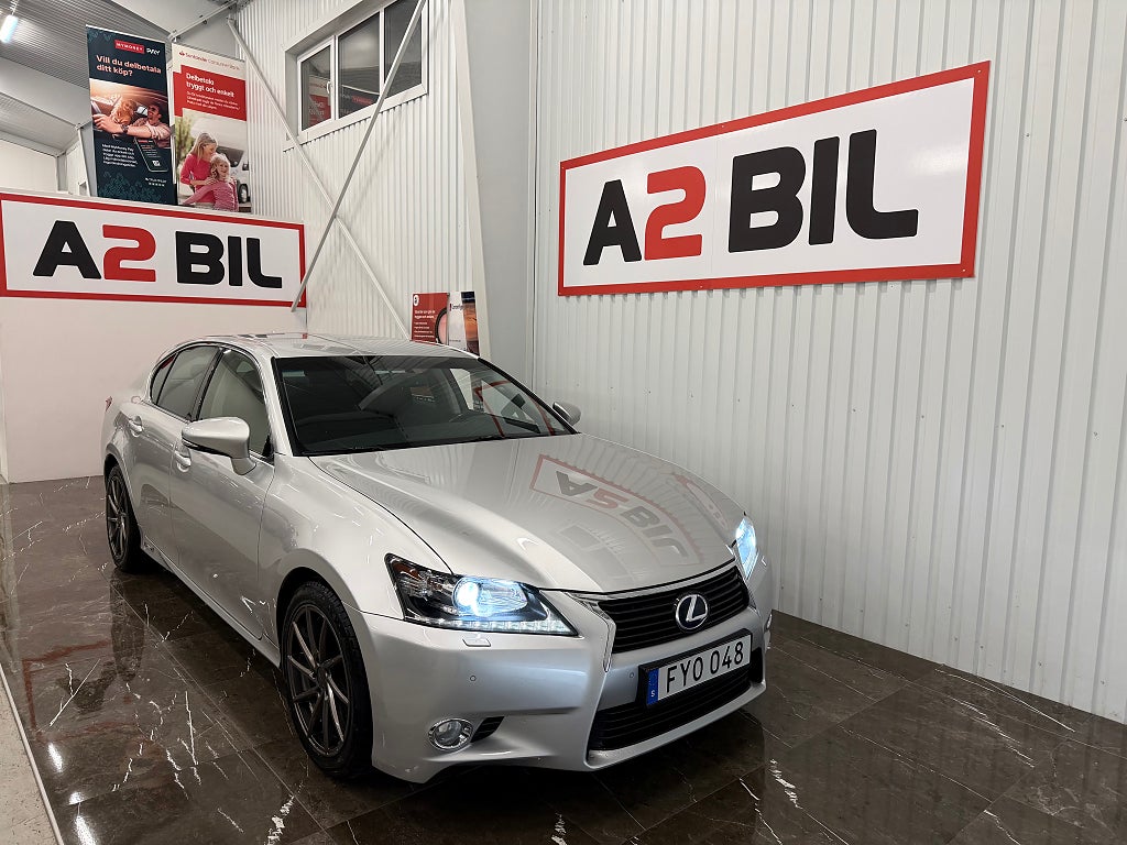 Lexus GS 300h 2.5 CVT Keyless Elstol Nyservad 