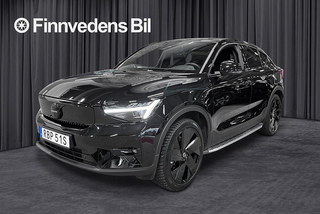 Volvo EC40 Twin Motor Performance M Ultra Black Edt*V-hjul/360kamera*