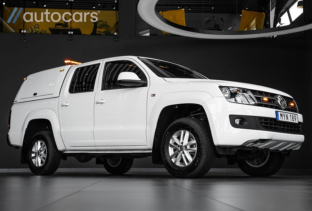 Volkswagen Amarok 2.0 TDI 4Motion|Leasbar|5245 mil|Kåpa|Drag